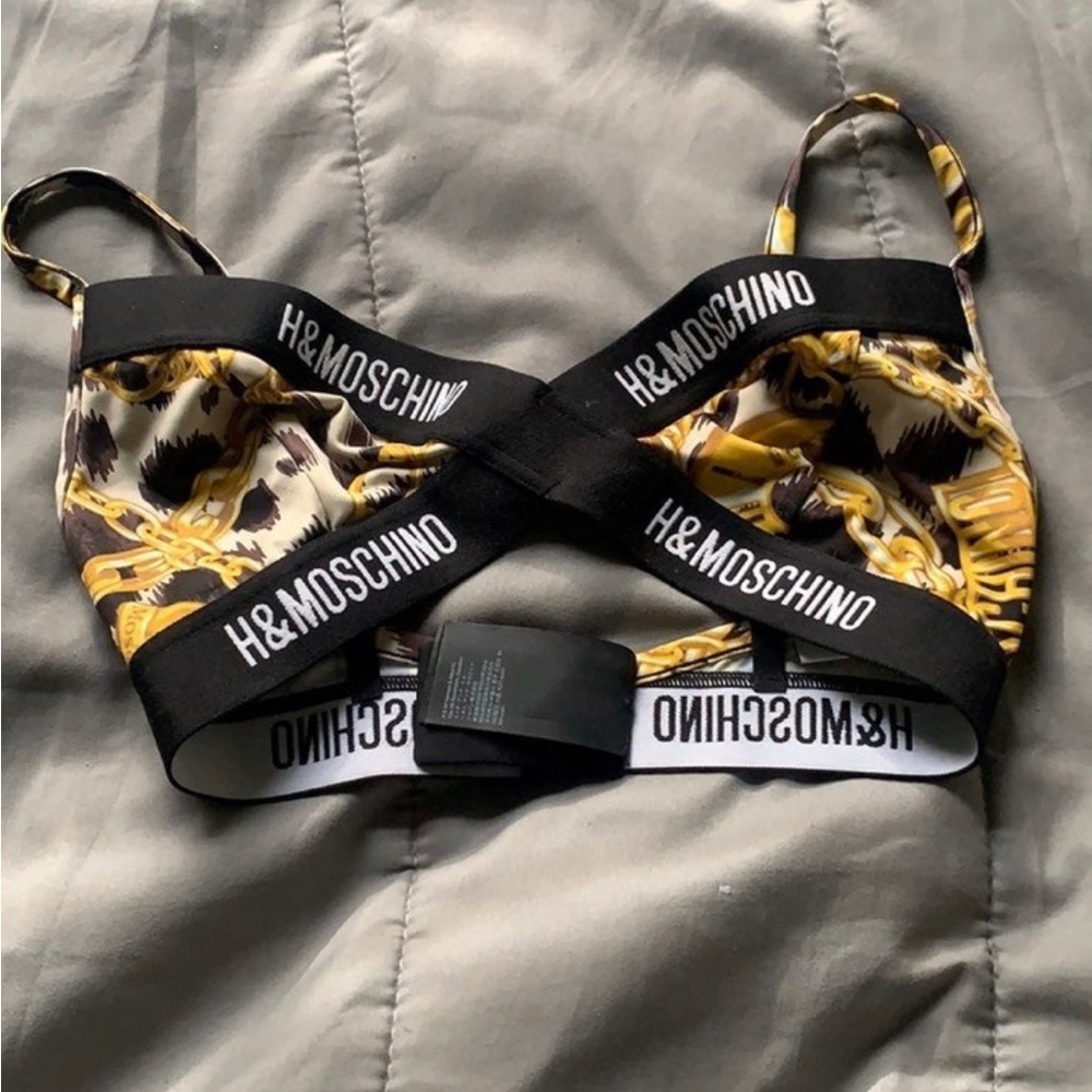 Moschino x H&M bra top
